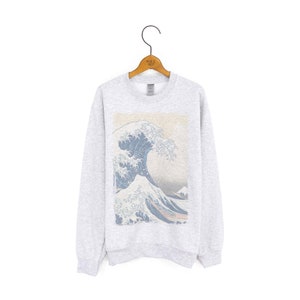 Men's 'The Great Wave off Kanagawa' Katsushika Hokusai Japanese Art Sweatshirt