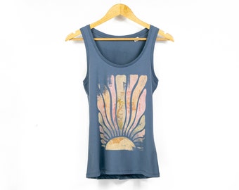 Women's 'Sunsation' Organic Cotton Tank Top