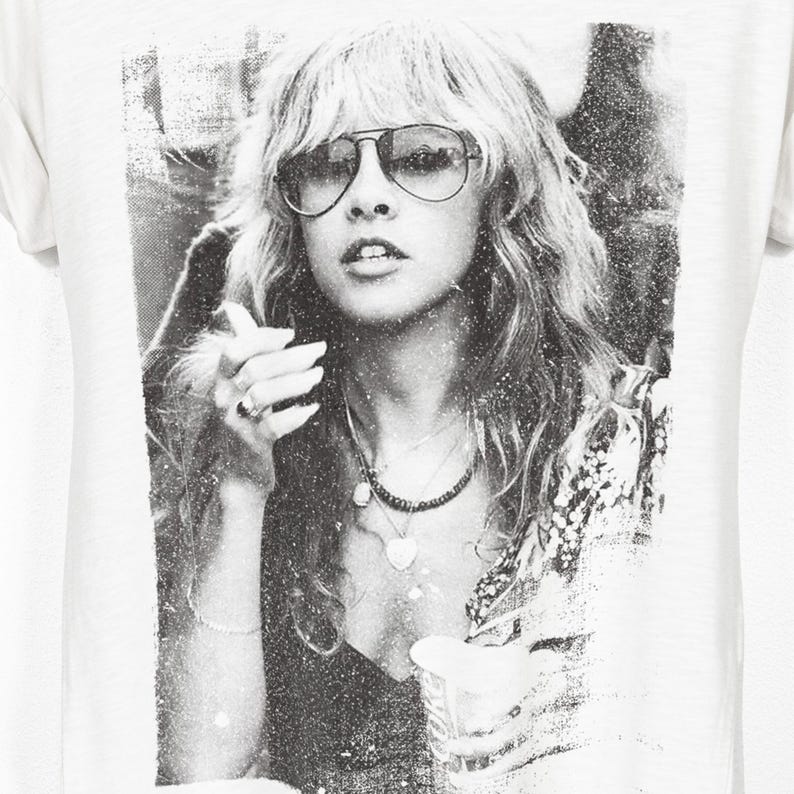 Stevie Nicks Vintage Rock T Shirt image 3