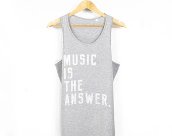 Maglietta da uomo "Music Is The Answer Summer Festival"