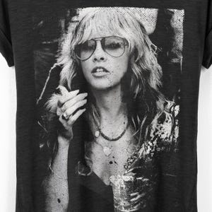 Stevie Nicks Vintage Rock T Shirt image 11