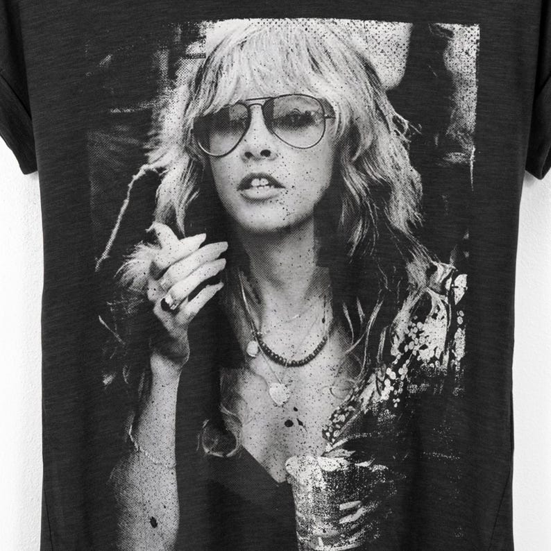 Stevie Nicks Vintage Rock T Shirt image 11