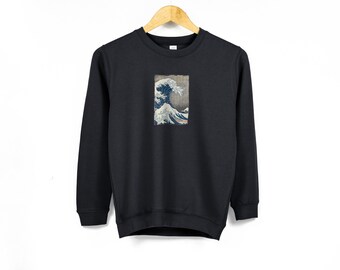 Kids 'The Great Wave Off Kanagawa' Sweatshirt - Ages 1-2, 3-4, 5-6, 7-8, 9-11, 12-13
