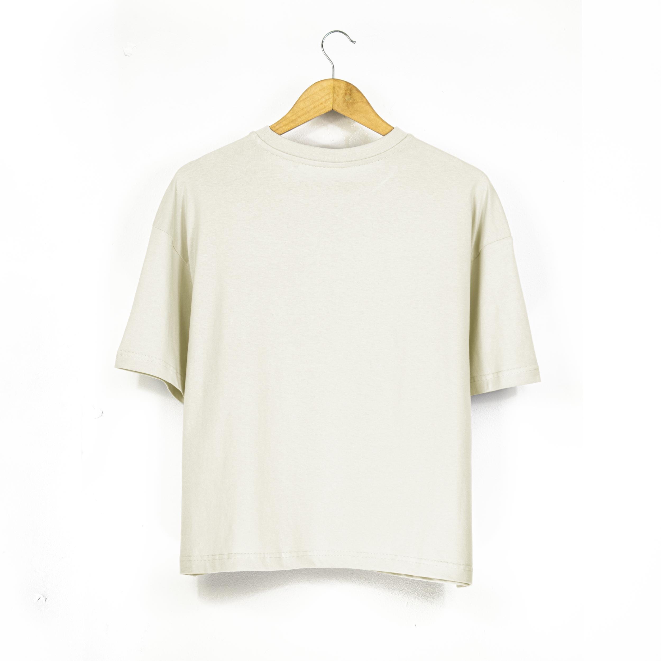 Womens Oversized Boxy T Shirt With Flower Print | Let Your
