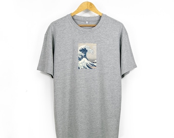 Hokusai Japanese Wave Art Oversized TShirt