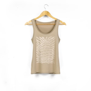 Fern Print Organic Cotton Tank Top