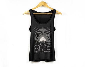Women's 'Sunrise' Organic Cotton Tank Top
