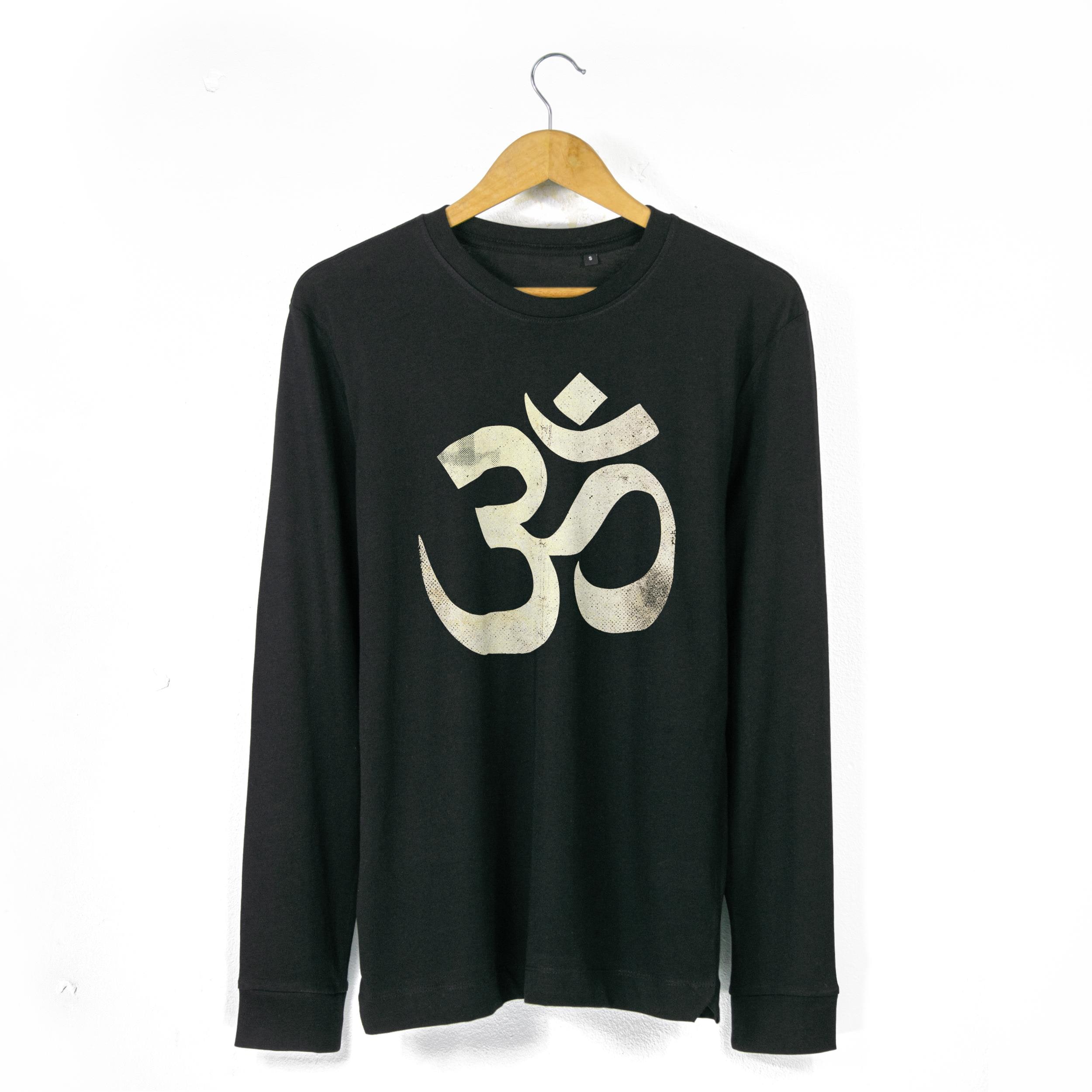 Fred Perry O-hals sweatshirt, zwart Fred Perry O-hals sweatshirt, zwart