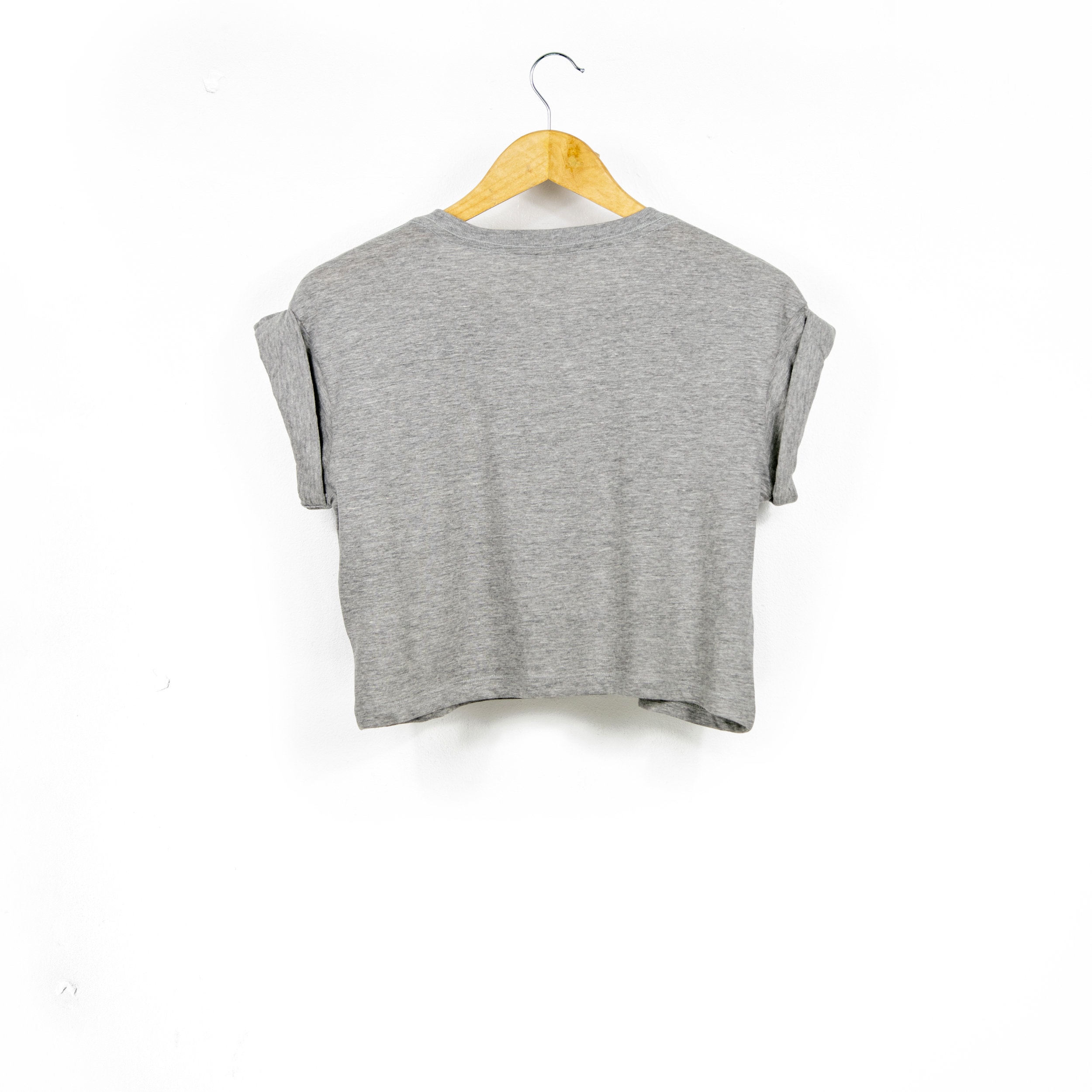 ★E.B.M★ Printed Crop T-shirt EMP5WTS050 SweatyRocks Women's Letter Graphic Print Streetwear Tops