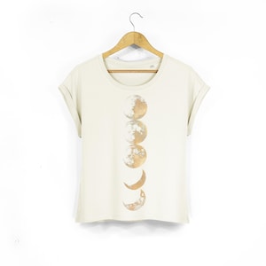 Himmlische Mond Phase T-Shirt