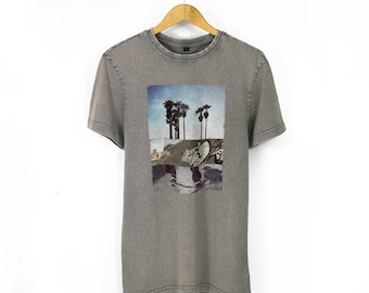 Y2K Skate Graphic Acid Wash T-Shirt