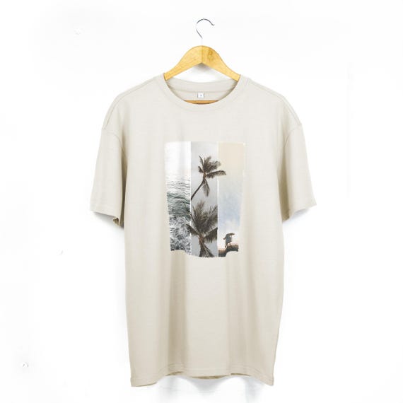 Summer Vibes Surf Style Oversized Baggy T-shirt | Beach Dreams
