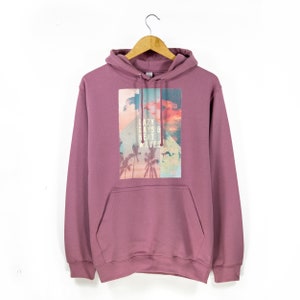 Unisex &#39;Lazy Days And Heat Waves&#39; Surf-Style Beach Hoodie