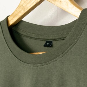Premium Heavyweight Oversized TShirt in Olive Green