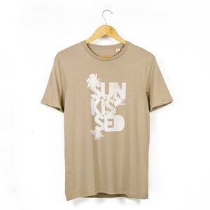 Men&#39;s / Unisex &#39;Sun Kissed&#39; Organic Cotton T-Shirt
