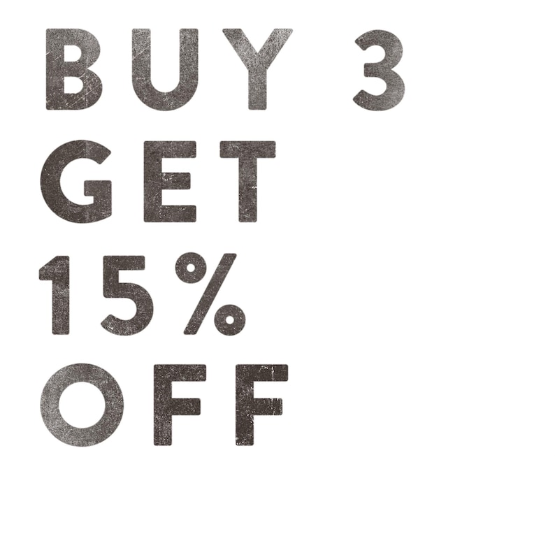 Buy any 3 items to receive 15% off your order.

JoshyTees T-Shirt Print and Design Service, Bournemouth, England