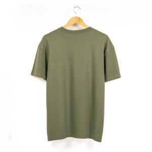 Premium Heavyweight Oversized TShirt in Olive Green