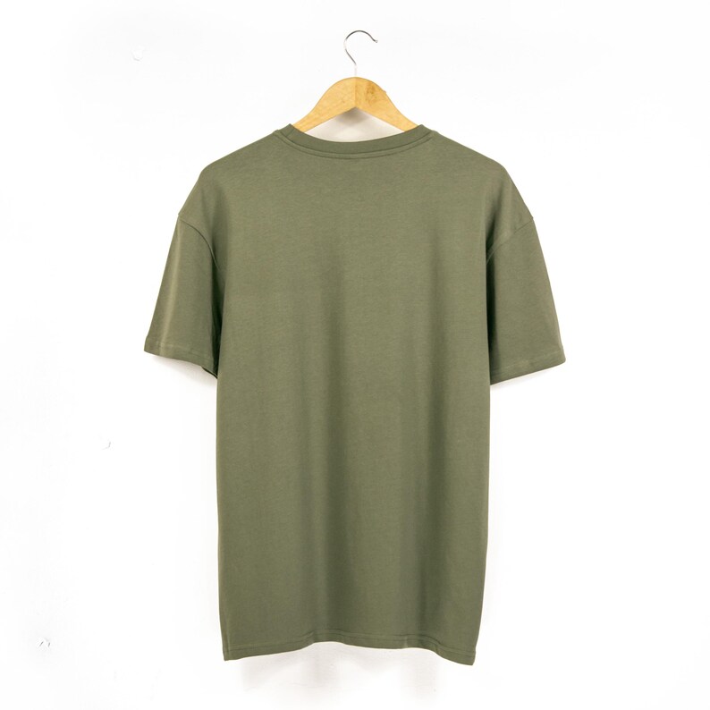 Premium Heavyweight Oversized TShirt in Olive Green