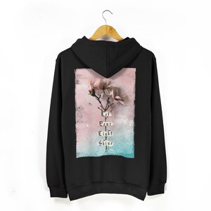 Unisex &#39;Let Your Light Shine&#39; Floral Print Beach Hoodie