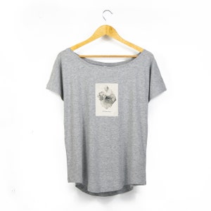 Women&#39;s &#39;Memento Vivere&#39; Organic-Blend Scoop Neck T-Shirt