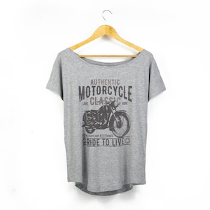Women&#39;s &#39;Ride To Live&#39; Organic-Blend Scoop Neck T-Shirt