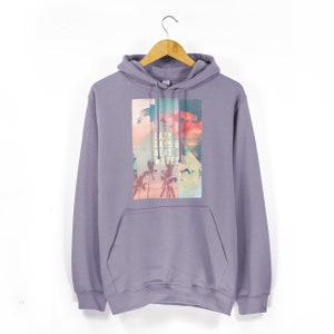 Unisex &#39;Lazy Days And Heat Waves&#39; Surf-Style Beach Hoodie
