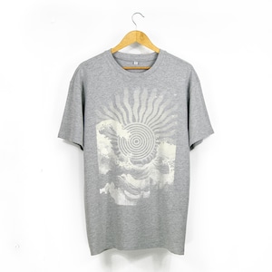 Great Wave And Spiral Sun Oversized Tee