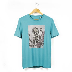 Men&#39;s / Unisex &#39;Thurso Beach&#39; Organic Cotton T-Shirt