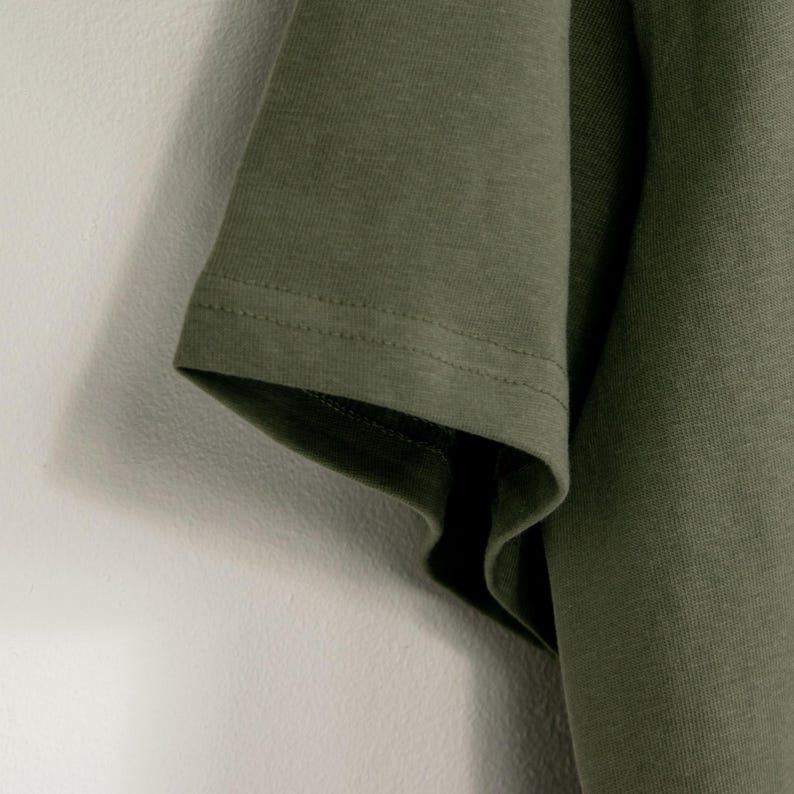 Premium Heavyweight Oversized TShirt in Olive Green