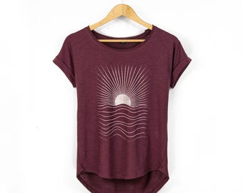 Camiseta gráfica Amanecer espiritual