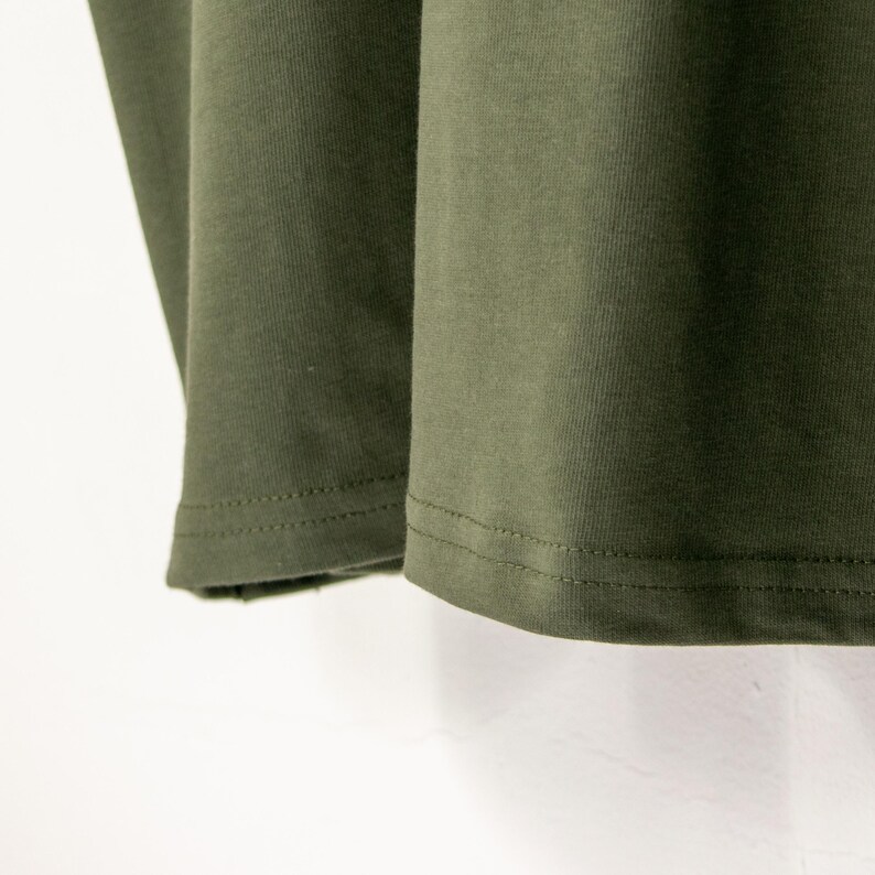 Premium Heavyweight Oversized TShirt in Olive Green