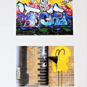 Berlin Graffiti Print DIN A5 Wendekarte beidseitig bedruckt DIY Street Photography Bild 6