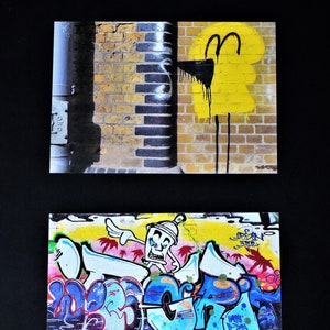 Berlin Graffiti Print DIN A5 Wendekarte beidseitig bedruckt DIY Street Photography Bild 4