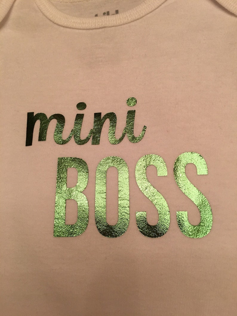 mini boss onesie