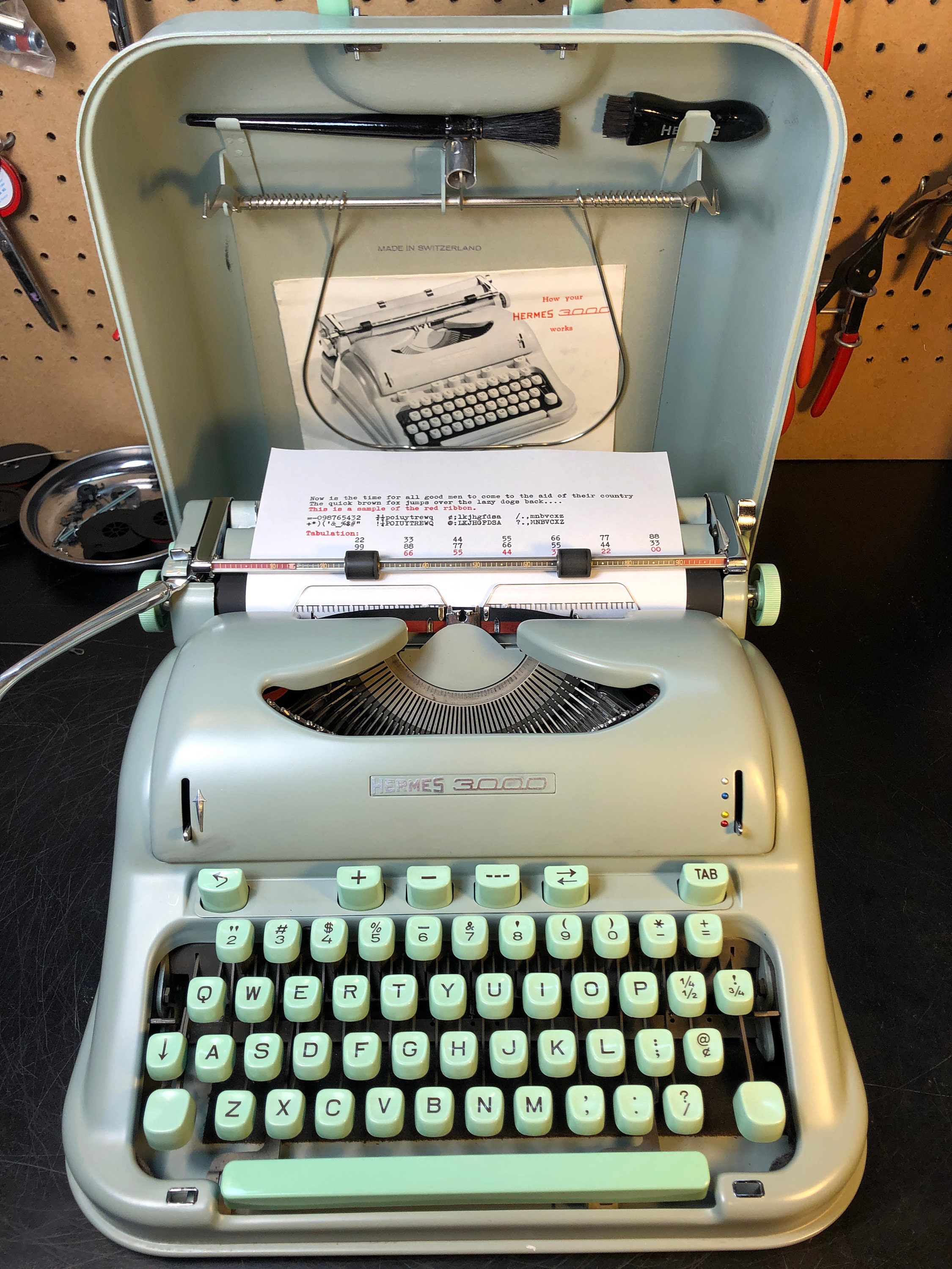 Hermes 3000 Typewriter for sale Only 2 left at 75