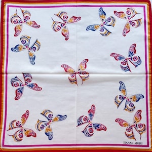 Fazzoletto vintage Hanae Mori Butterfly
