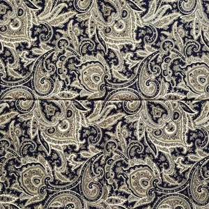 Vintage Paisley Handkerchief - Men&#39;s Pocket Square (16&quot; x 16&quot;)