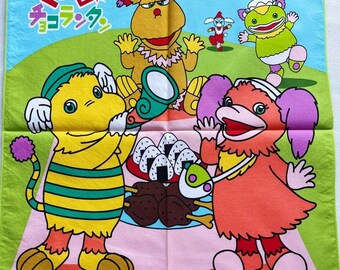 Vintage Goo Choco Lantan Cartoon Handkerchief
