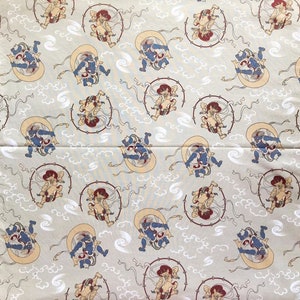 Vintage Japanese Handkerchief / Japanese Art / Art Handkerchief