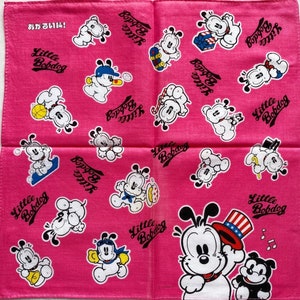 Vintage Little Baddog Handkerchief