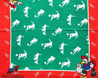 Vintage 1984 Peno Soccer Championship Handkerchief