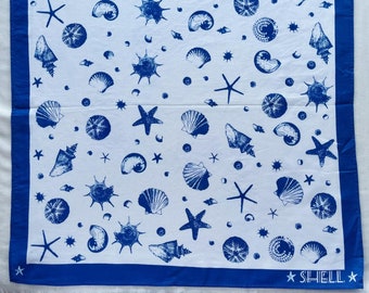 Vintage Shell Handkerchief