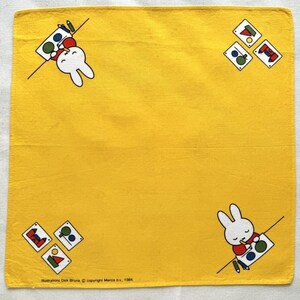 Miffy Handkerchief - Etsy