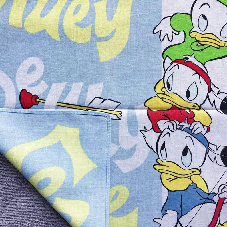 Vintage cartoon handkerchief