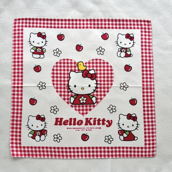 ヴィンテージ ハローキティ ハンカチ / ヴィンテージ サンリオ