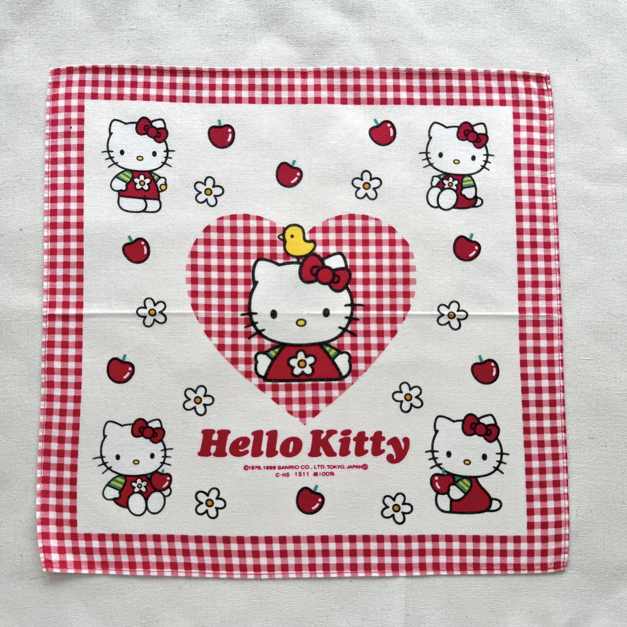 ヴィンテージ ハローキティ ハンカチ / ヴィンテージ サンリオ