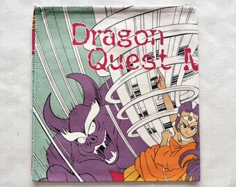 1990年製 ヴィンテージ ドラゴンクエストIV ハンカチ：ゲーム漫画