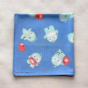 ヴィンテージ Pinny-Mu ベア ハンカチ - San-X Cartoon - Etsy 日本