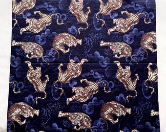 Vintage tijger Japanse zakdoek