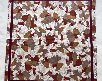 Vintage Floral Handkerchief